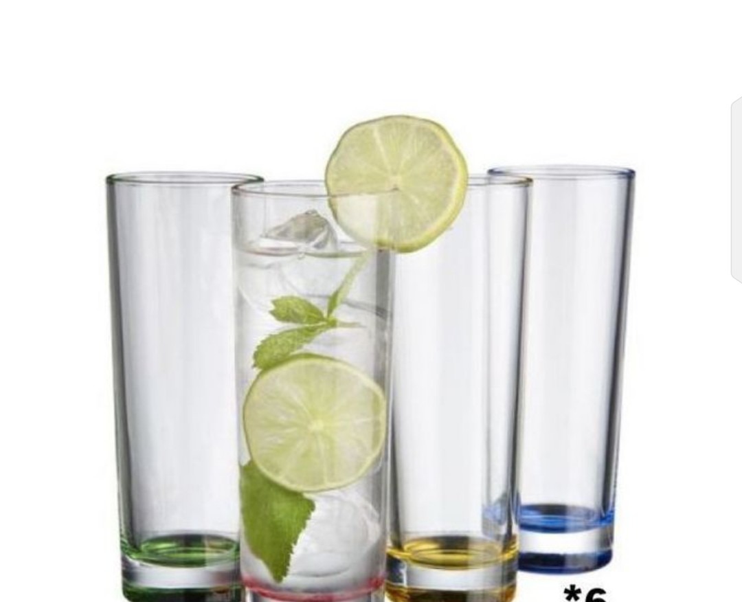 Tasse en verre long drink